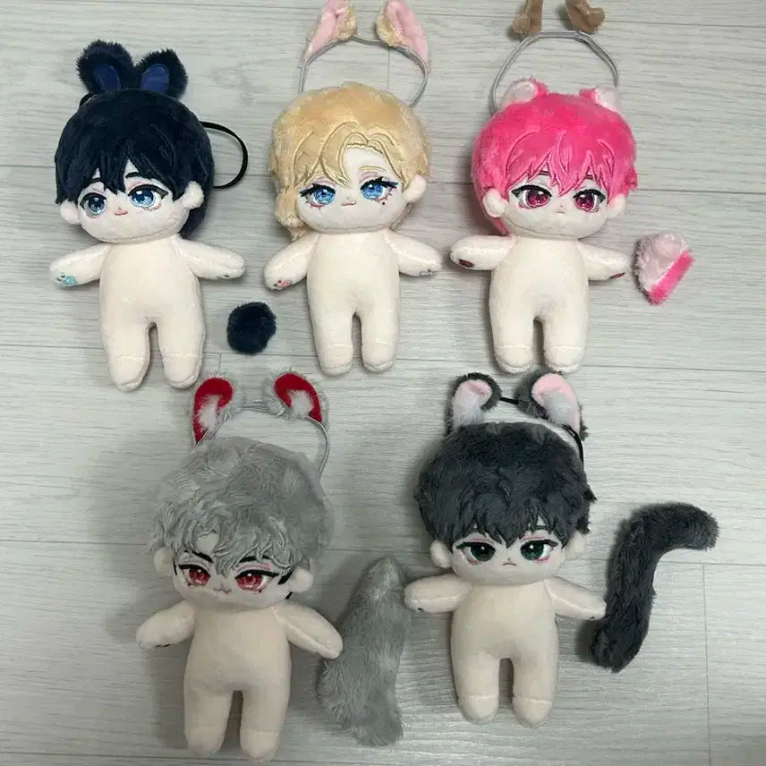 플레이브 인형 와기 시리즈 와끼와퍄와슴이와늑이와냥이