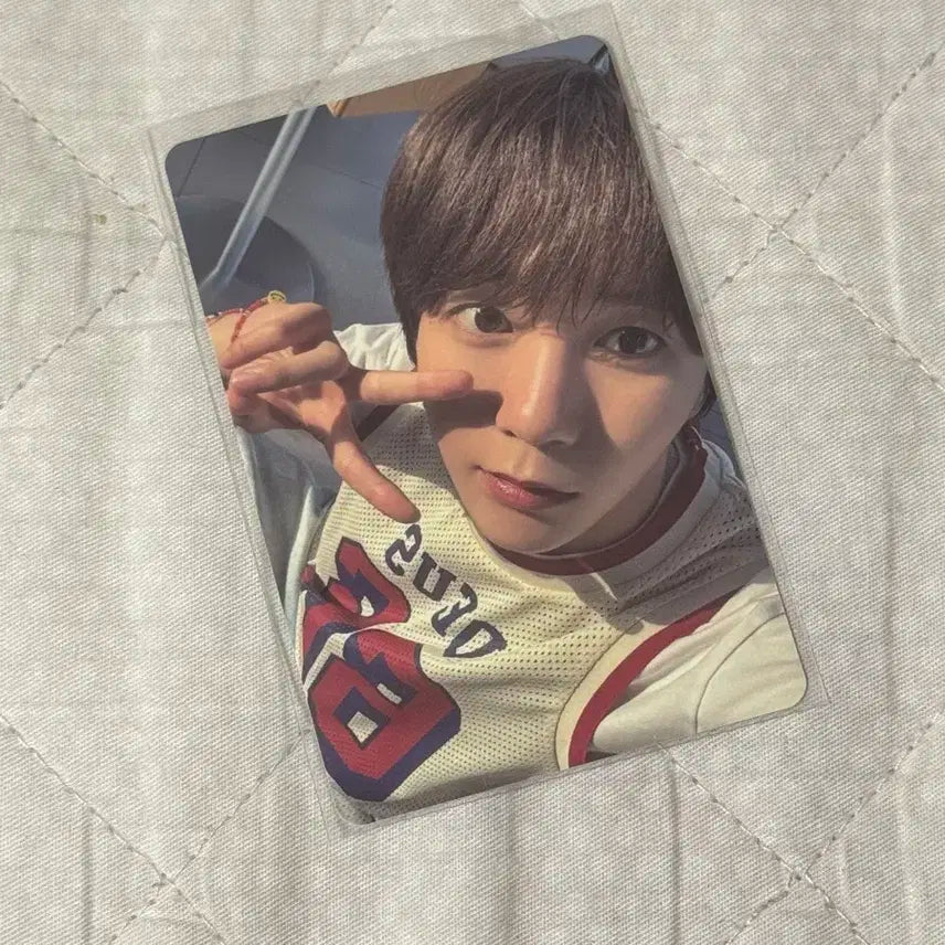 엔시티위시 컬러 무신사 럭드 료 포카 미공포 제주도 특전