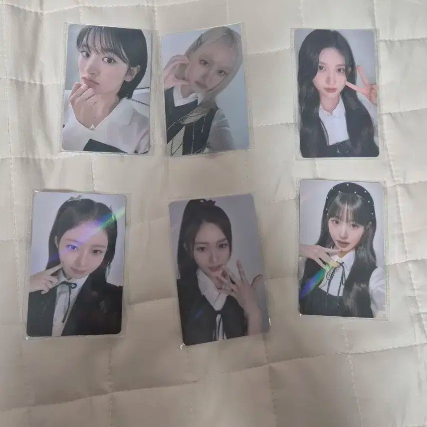 아이브 포토카드 일괄(파파존스)