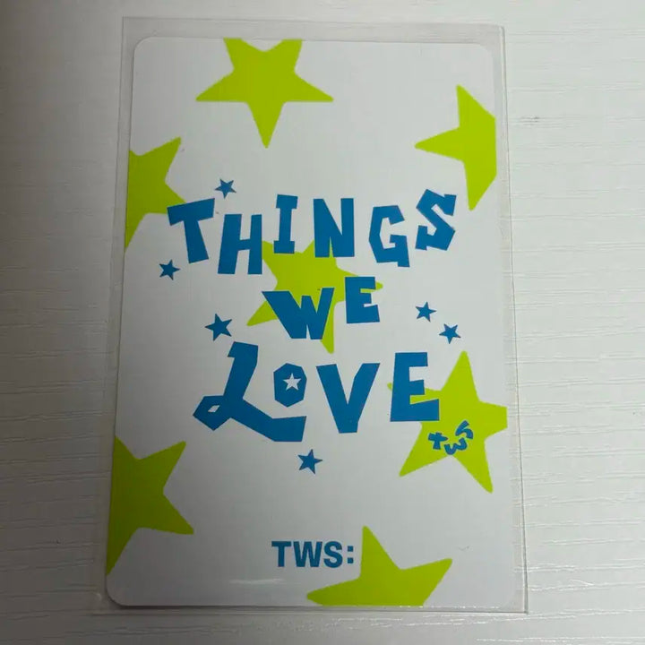 TWS 투어스 신유 포카 시즌그리팅