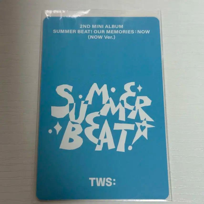 TWS 투어스 영재 포카 summerbeat