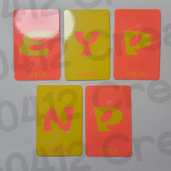 가격내림) 엔하이픈 선우 디아이콘 디페스타 포카 일괄