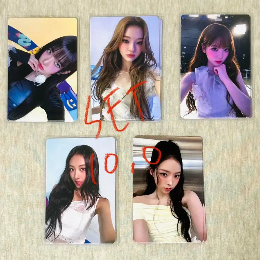 미야오 MEOVV 홍콩 ARTISYNX 팬사인회 특전 포토카드 세트 양도