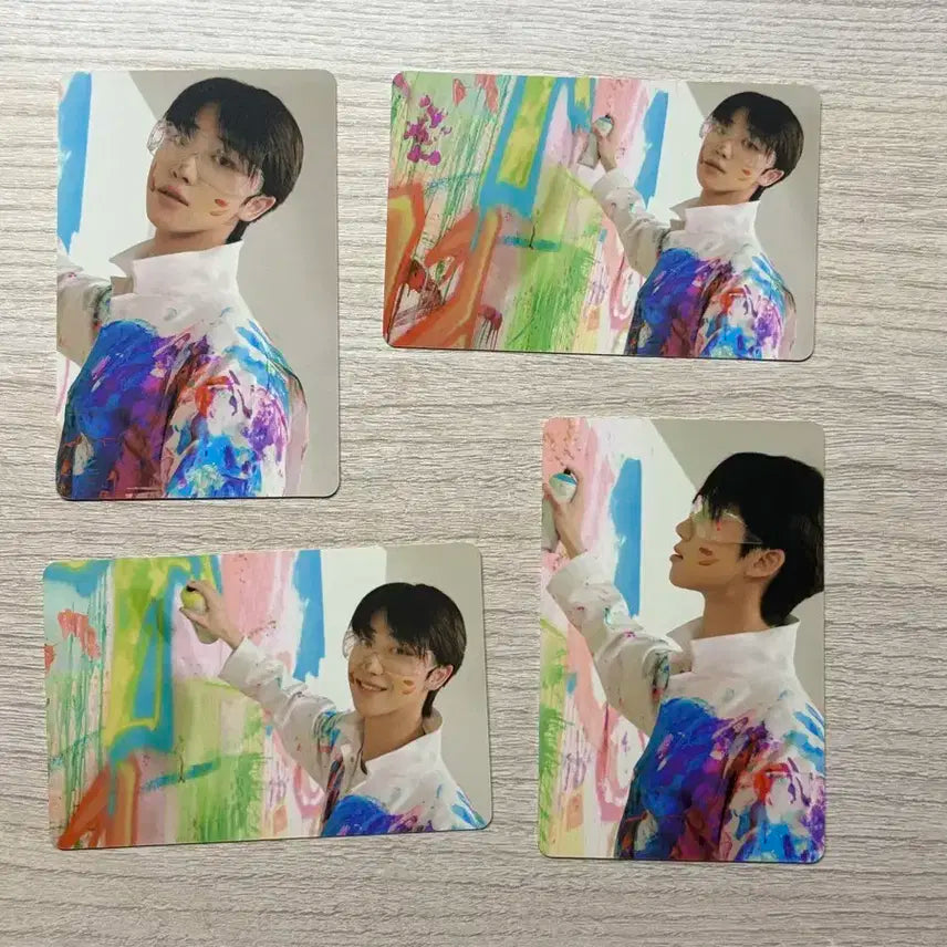 세븐틴 디에잇 포카 4장 1500원 (슬리브없음)