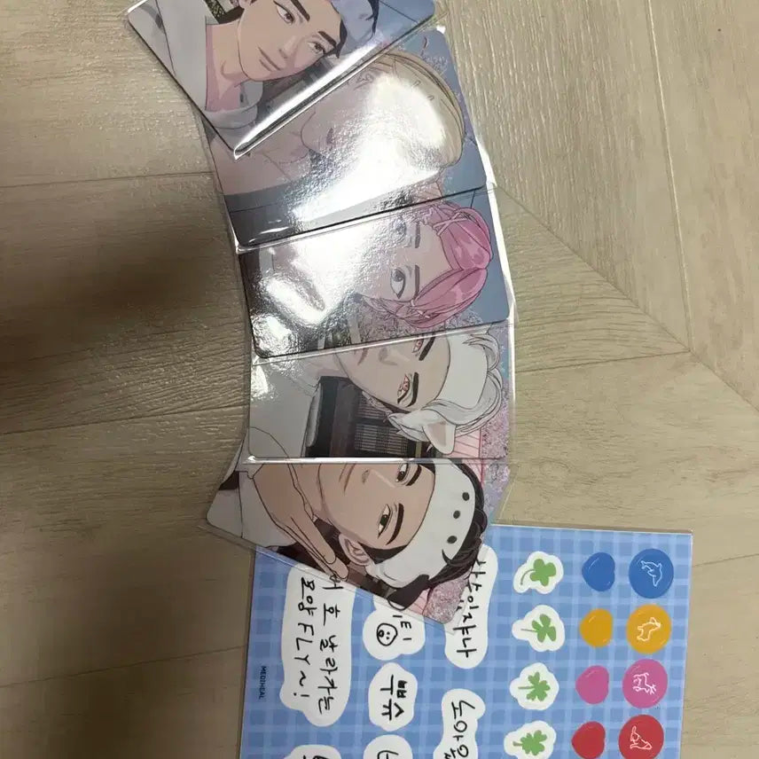 [미개봉]메디힐 플레이브 포토카드 스티커