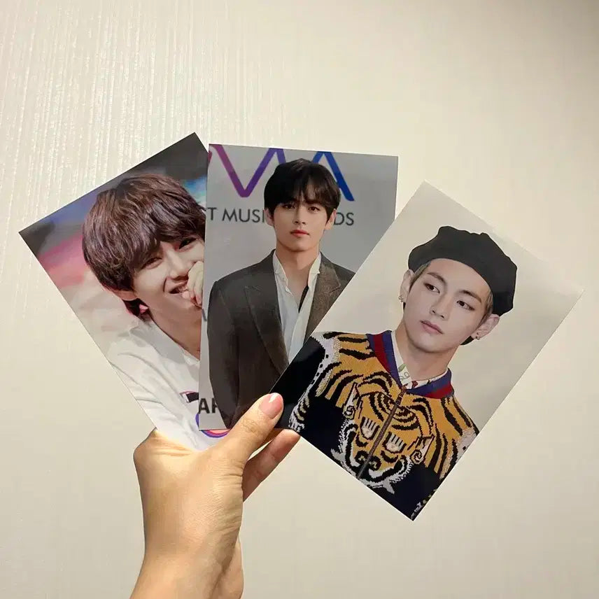 BTS 뷔 위로 사진전 포토카드 32장