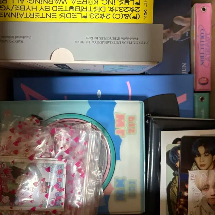 세븐틴 앨범 포카 일괄 판매