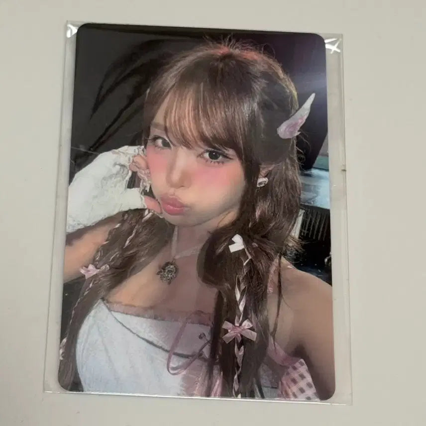 최예나 예나 blooming wings 쇼케이스 지구미 공식 미공포