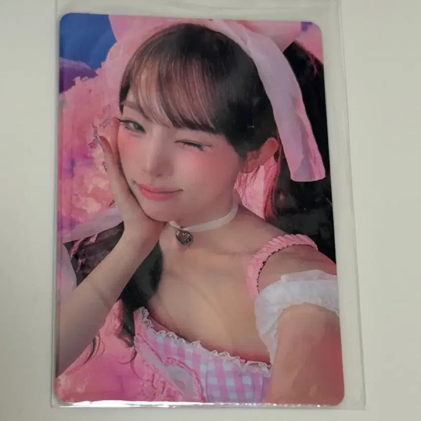 최예나 공방포카 예나 blooming wings