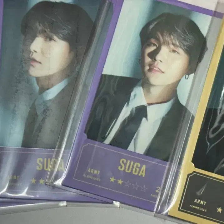 방탄소년단 SUGA 포토카드 (메세지)