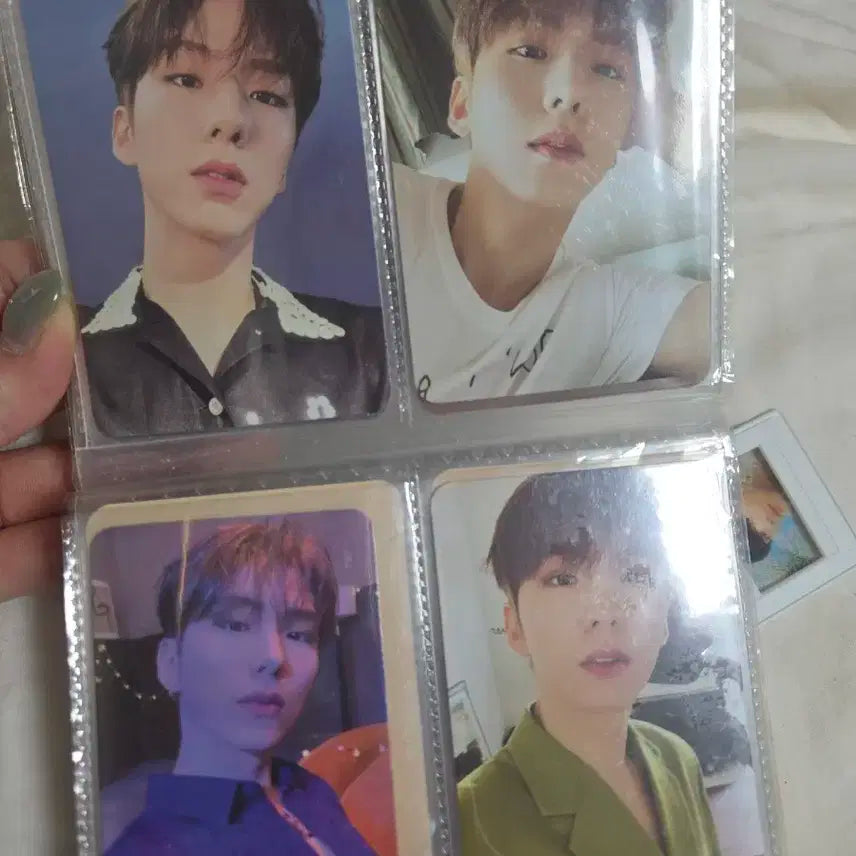 몬스타엑스 기현 포카 46장 일괄 판매(아코,보이저)