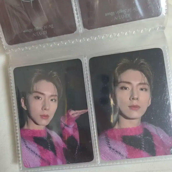 몬스타엑스 기현 포카 46장 일괄 판매(아코,보이저)