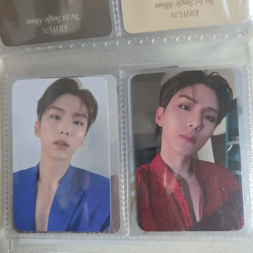 몬스타엑스 기현 포카 46장 일괄 판매(아코,보이저)