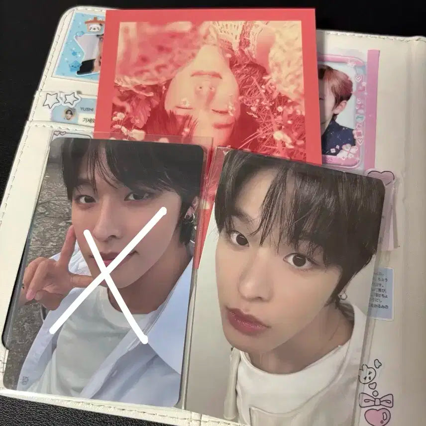 엔시티위시 리쿠 color 초회 한정반 앨포 엽서 포카