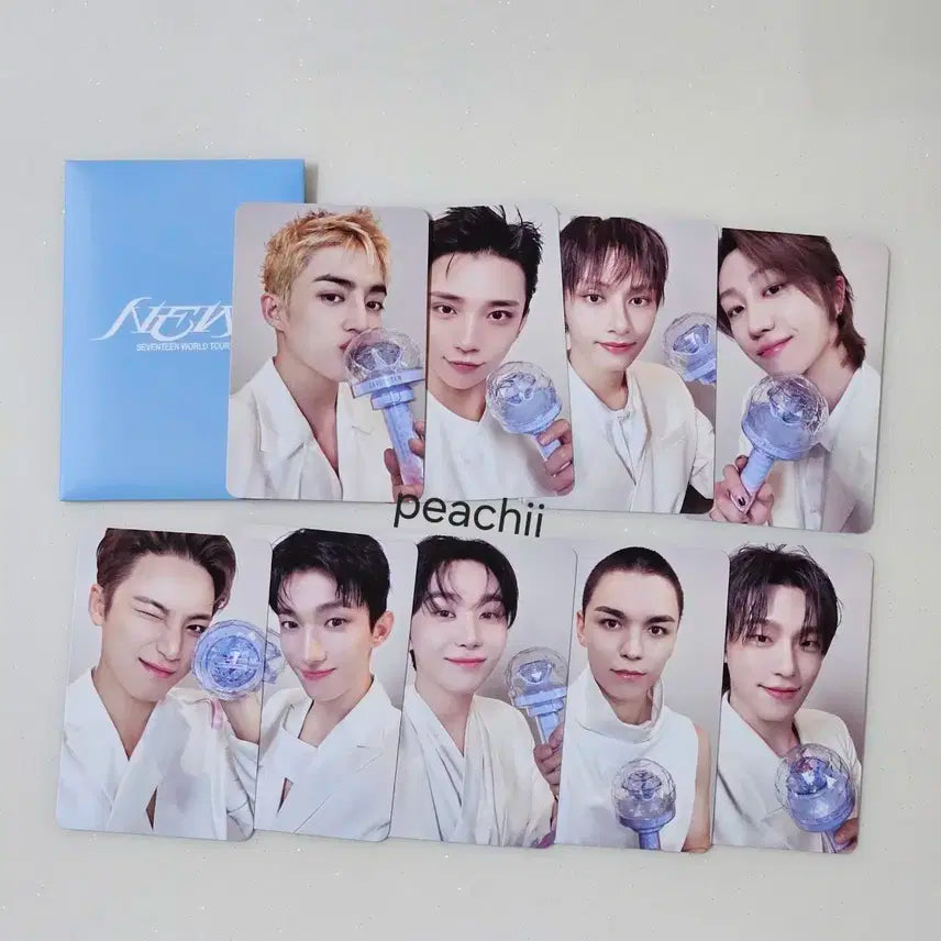 세븐틴 콘서트 캐럿존 포카 세트