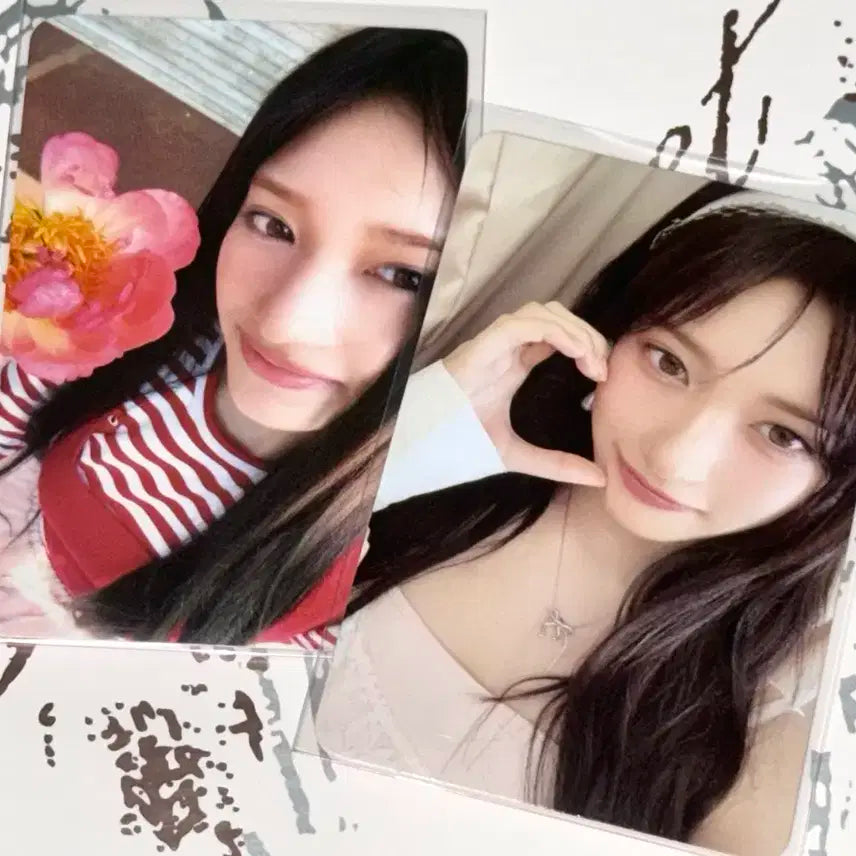 아이브 시크릿 이서 위드뮤 럭드 앨범 포카 세트