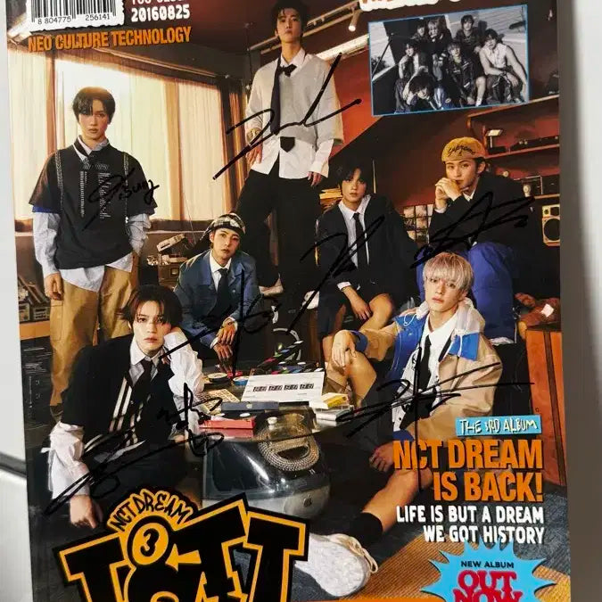 엔시티드림 친필 싸인앨범