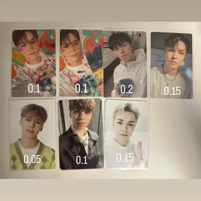 세븐틴 버논 포카 페더썬 캐럿반 손오공 고잉잡지 fml