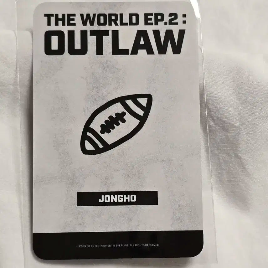 에이티즈 팝업 종호 포카 아웃로우 바운시 아크릴스탠드