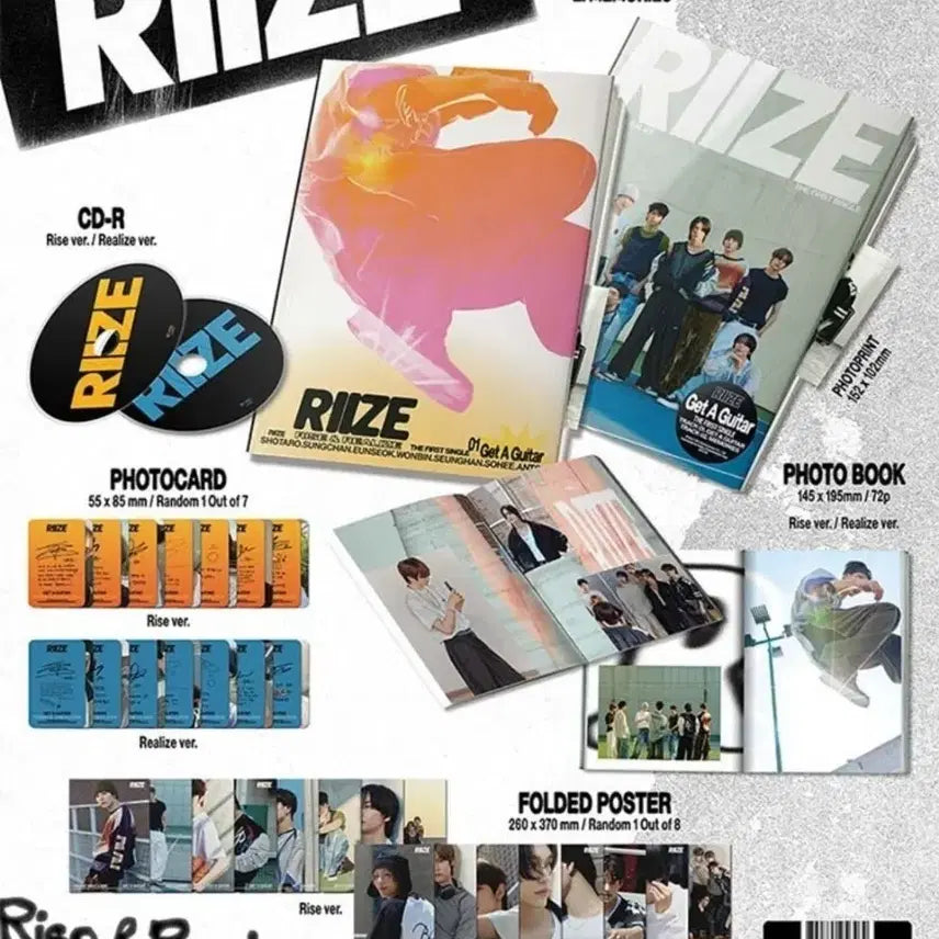 라이즈 앨범 1st single 판매합니다.