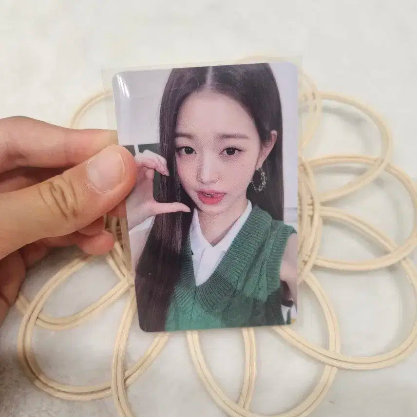 아이브 장원영 파파존스 콜라보 포카 팝니다!