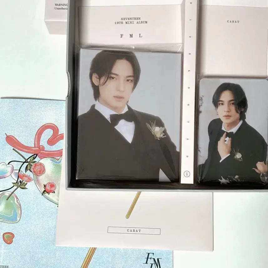 세븐틴 민규 FML 캐럿반
