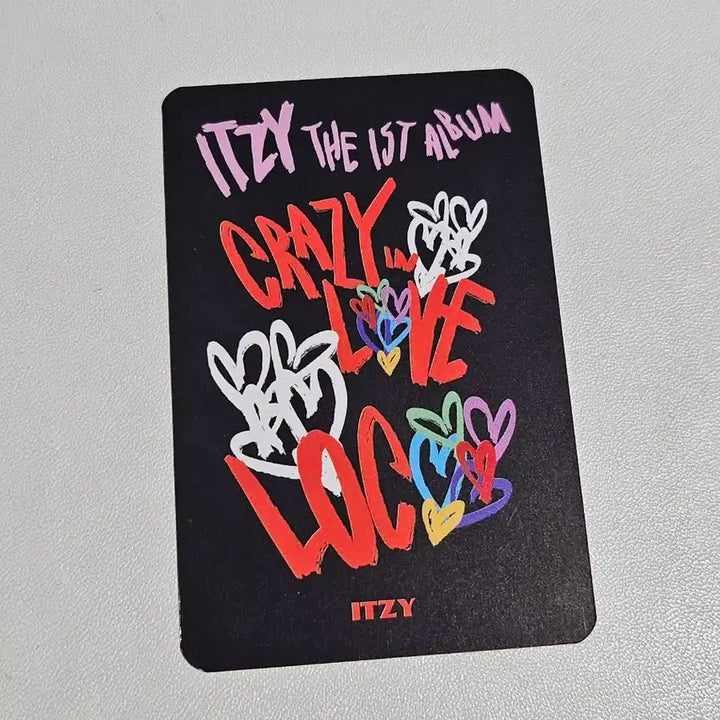 ITZY 있지 예지 포카 크레이지인러브 넥타이