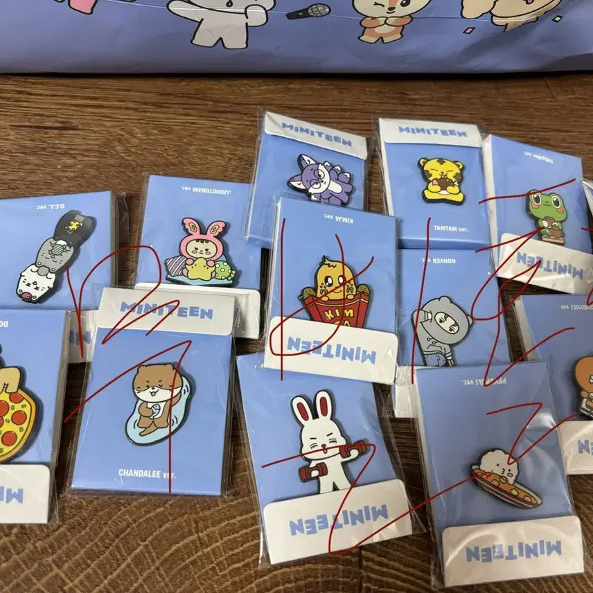 세븐틴 미니틴 팝업 뱃지 miniteen popup badge