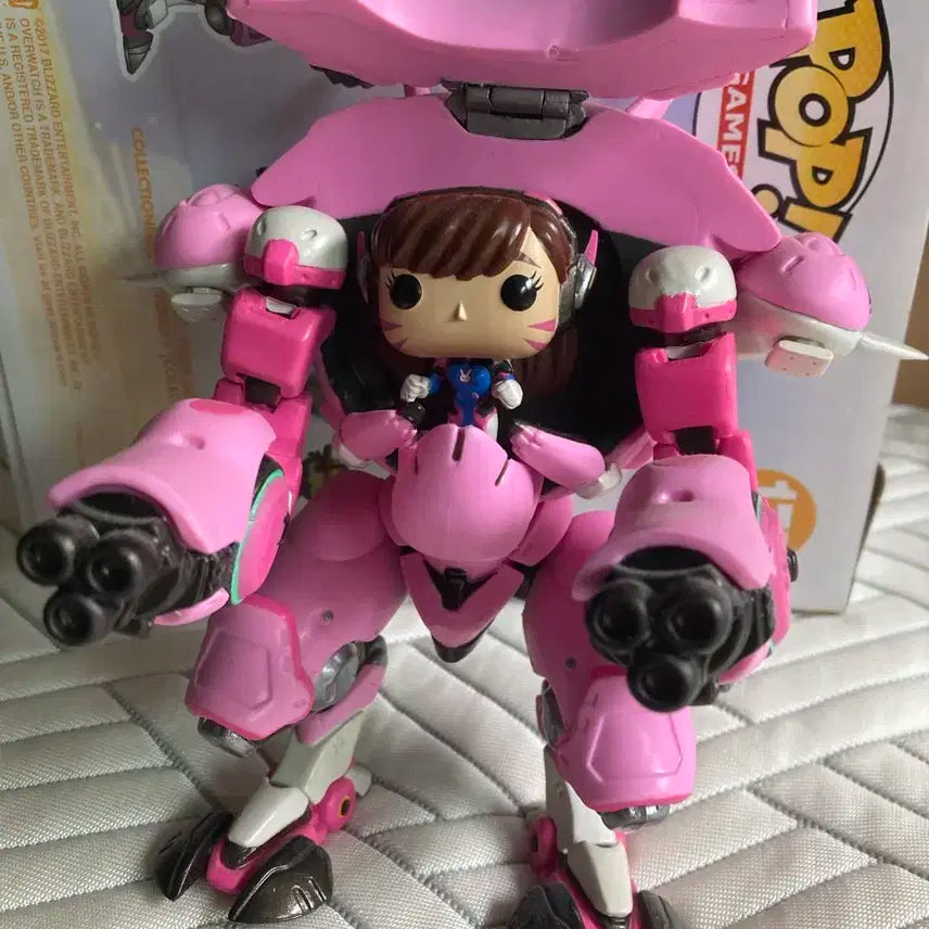 오버워치 디바 피규어