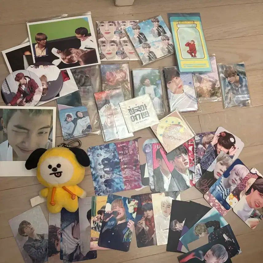 방탄소년단 (BTS) 굿즈 포토카드 + 치미 키링