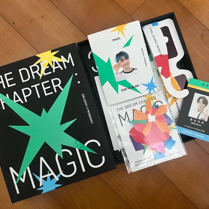 투바투 정규1집 꿈의장 Magic 앨범 포카포함 9와 4분의 3 승강장