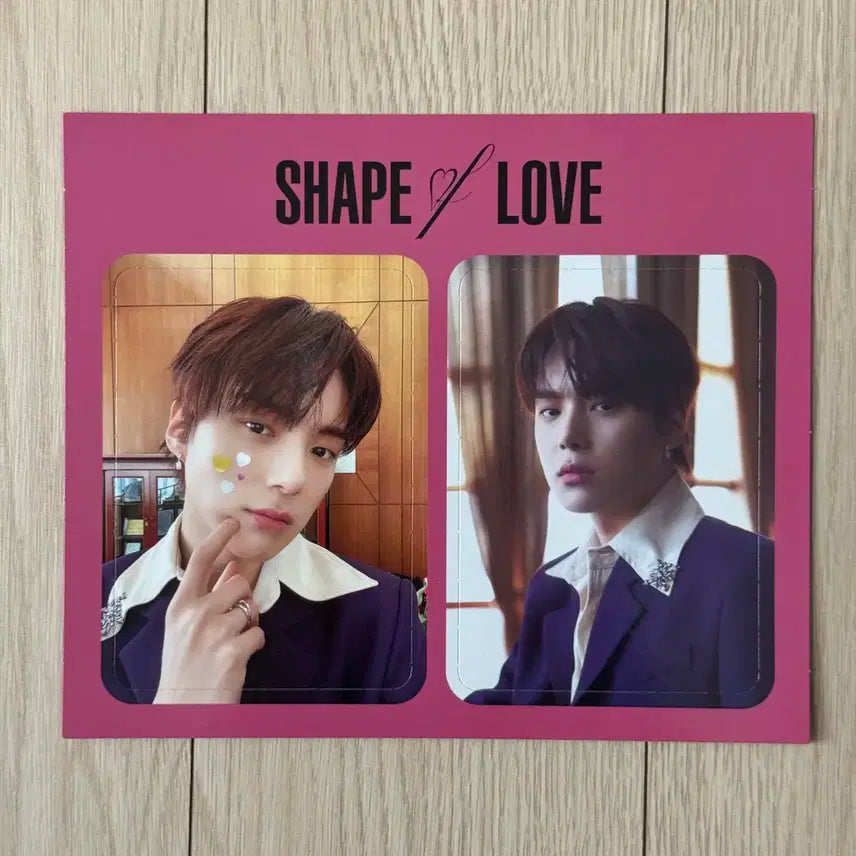 몬스타엑스 민혁 SHAPE OF LOVE 스타쉽스퀘어 미공포 특전 포카