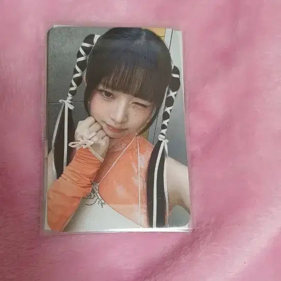 아이브 레이 포카 미공포 애플뮤직 포카
