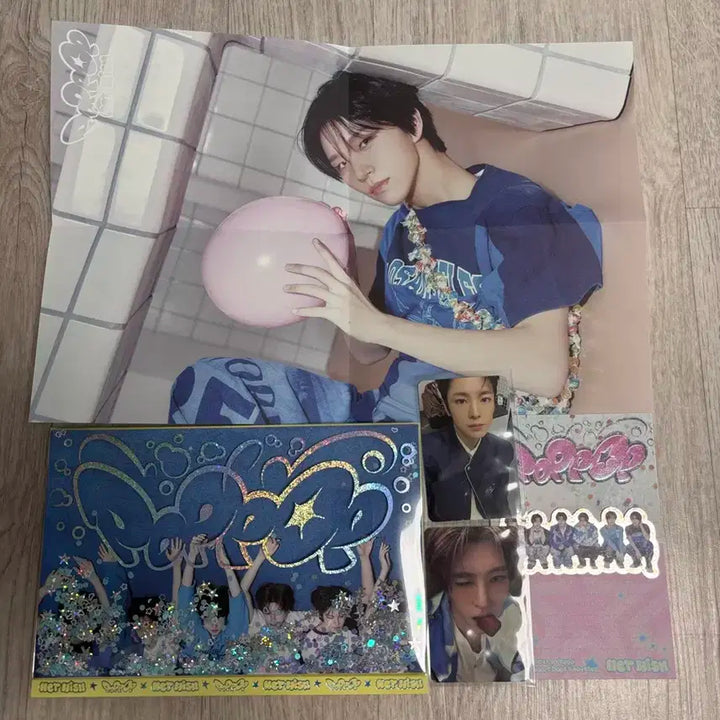 nct wish 팝팝 포토북 set (초회한정 포카 유우시)