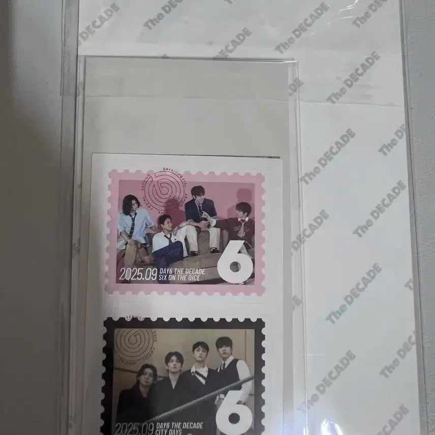 데이식스 더데케이드 특전 4컷+스탬프 스티커 성진, 도운