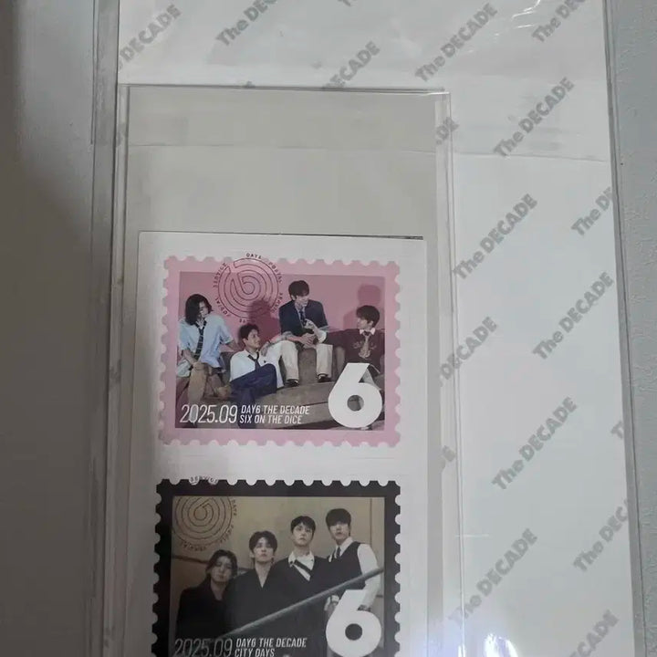 데이식스 더데케이드 특전 4컷+스탬프 스티커 성진, 도운