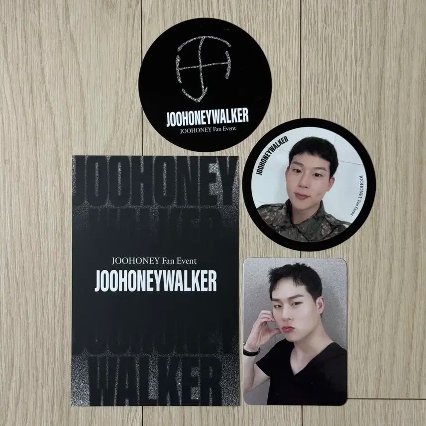 몬스타엑스 주헌 팬이벤트 팬미팅 포카 엽서 스티커 세트 일괄