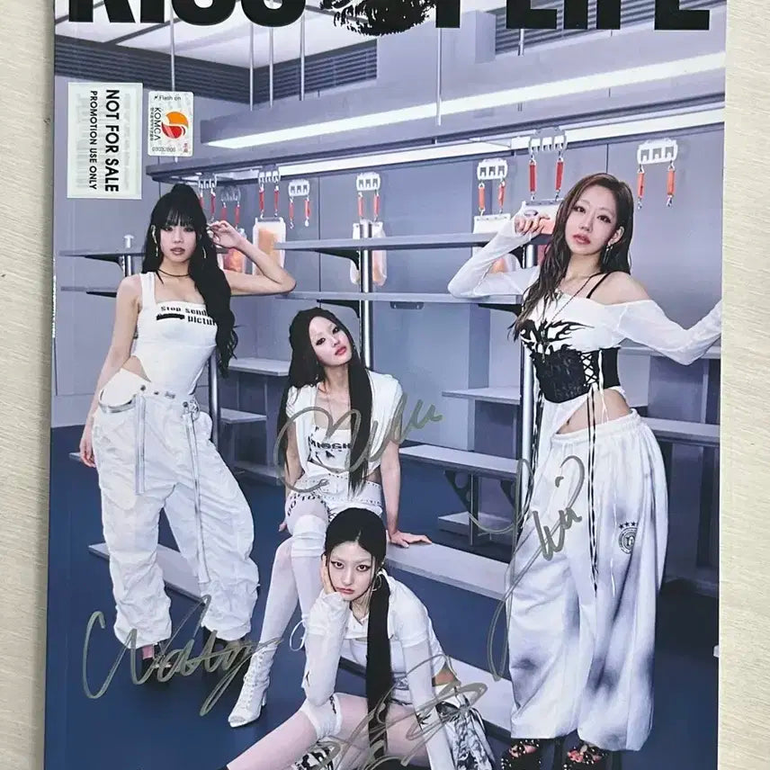 키스오브라이프 KISS OF LIFE 친필 싸인 앨범 키오프