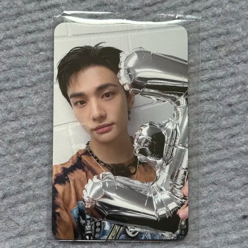 스키즈 현진 카르마 팬즈샵 특전 포카