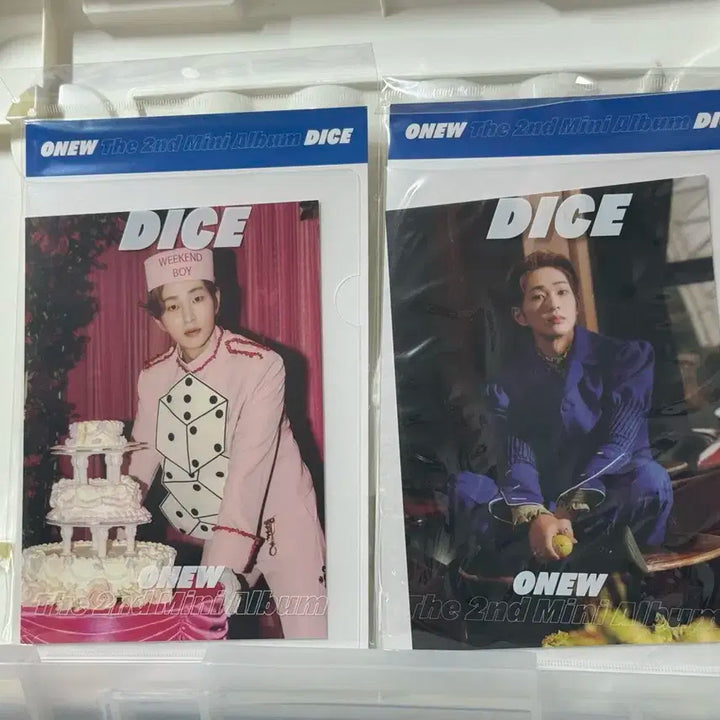 샤이니 온유 다이스 포스트카드 포토카드 세트 일괄