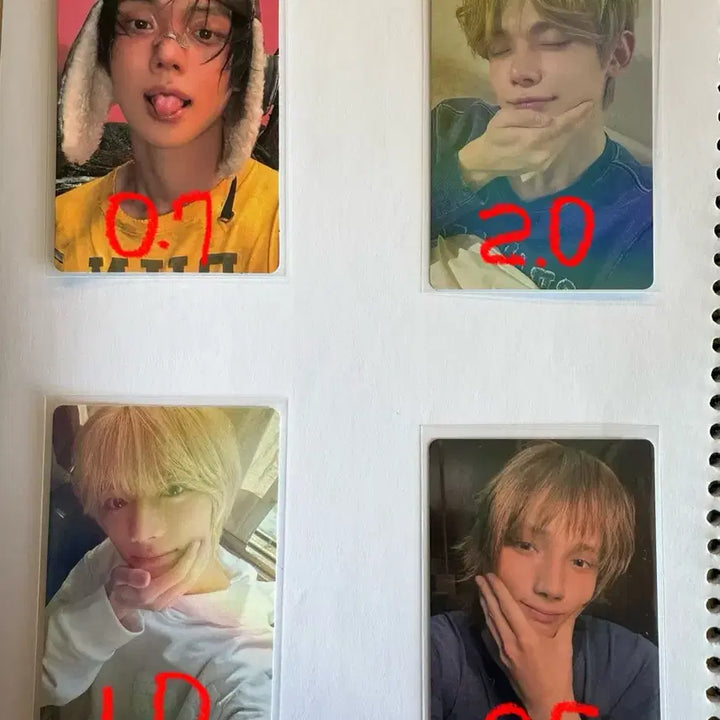 폭덤)급처/투모로우바이투게더 포카