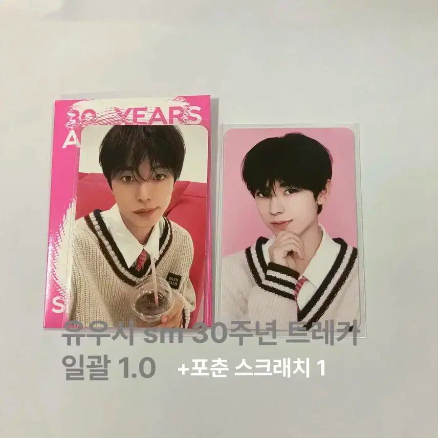 유우시 sm 30주년 트레카 포카 일괄