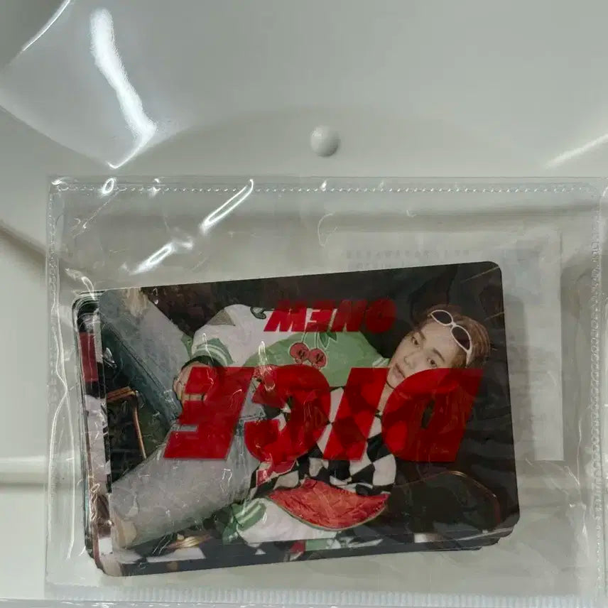 샤이니 온유 다이스 스티커팩 미개봉