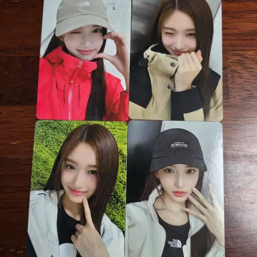 아이브 이서 노스페이스 포토카드 포카 세트