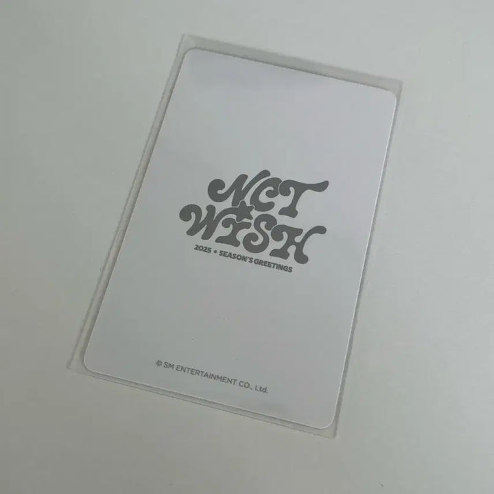 엔시티위시 엔위시 사쿠야 시즌그린팅 포토카드 포카