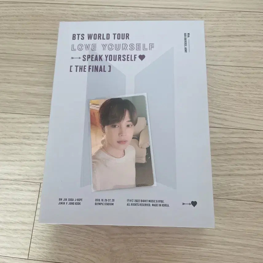 방탄소년단 스픽콘 디비디(dvd) 포카포함 풀셋