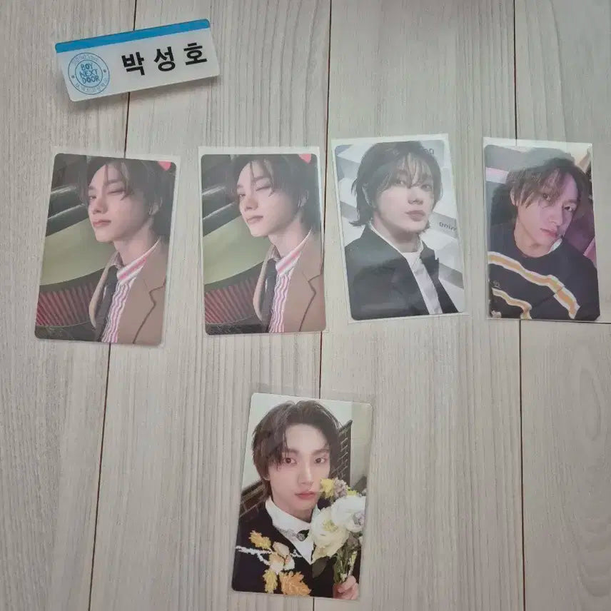 보넥도 성호 포카 일괄