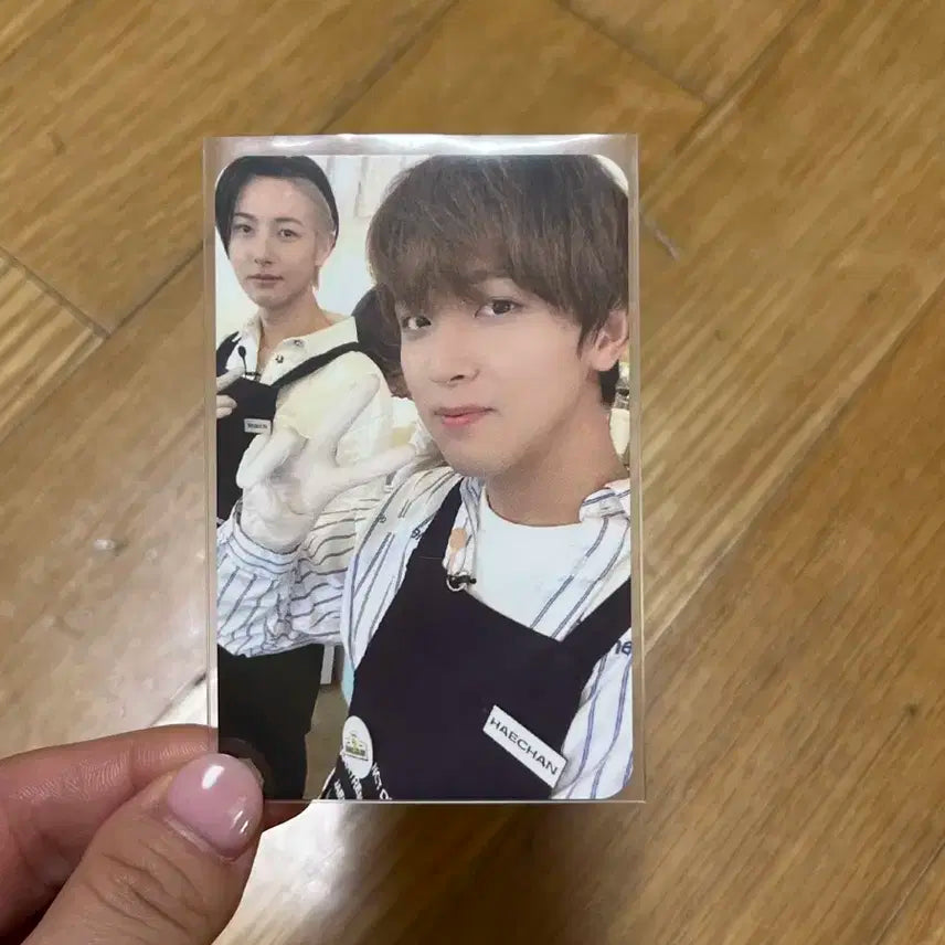 NCT 해찬 런쥔 포토카드 칠드림카페