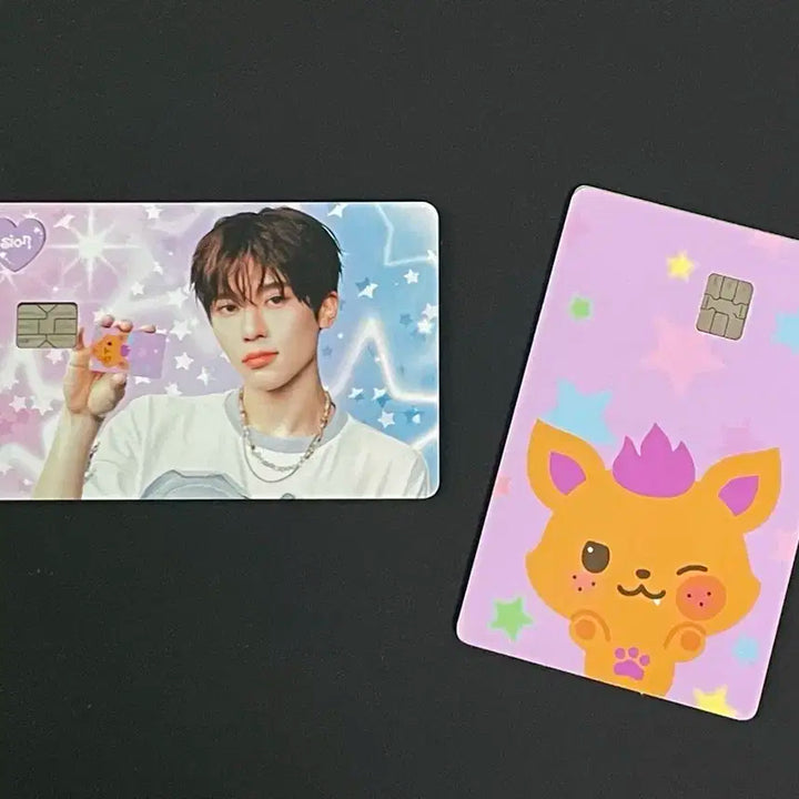 NCT WISH 엔시티위시 컬러 팝업 카드 커버 스티커 유우시