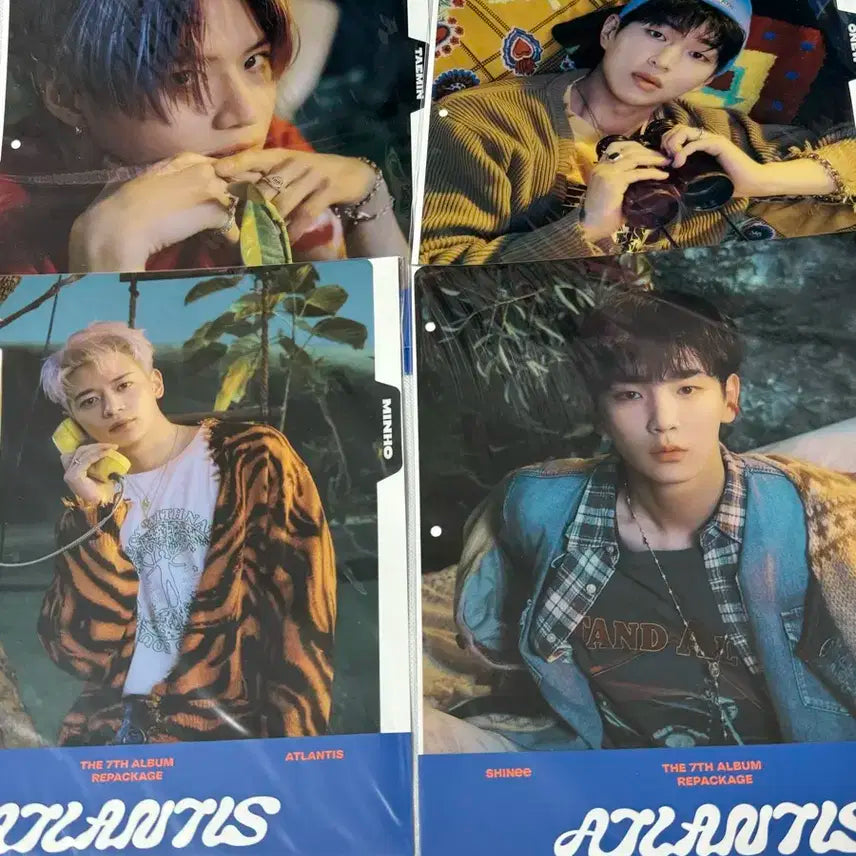 샤이니 아틀란티스 바인더 인덱스 일괄